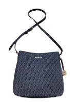 Crossbody Designer Bag In Black & Grey, Size:Small