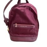 Backpack Designer Bag In Maroon, Size:Large