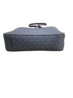 Crossbody Designer Bag In Black & Grey, Size:Small - Image 3