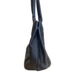 Handbag Leather Bag In Black, Size:Large - Image 5