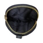 Coin Purse Designer In Black & Gold, Size:Small - Image 3
