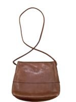 Crossbody Leather Bag In Brown, Size:Small - Image 2
