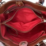 Handbag Designer Bag In Green, Size:Medium - Image 5