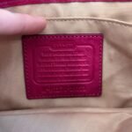 Crossbody Designer Bag In Brown & Pink, Size:Small - Image 4