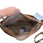 Handbag In Brown, Size:Medium - Image 3