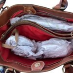 Handbag Designer Bag In Green, Size:Medium - Image 4