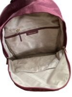 Backpack Designer Bag In Maroon, Size:Large - Image 3
